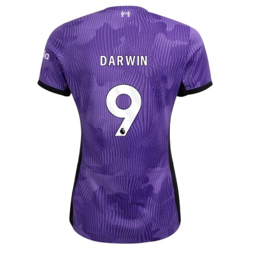 Dámy Fotbalový dres Liverpool Darwin Nunez #9 2023-24 Třetí Krátký Rukáv